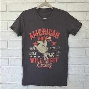 American Rodeo Graphic T-Shirt - Black